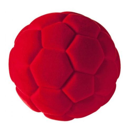 Rubbabu Bold Lille - Soccer Ball - Rød Ø5 cm