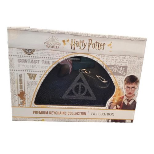 Harry Potter Premium Nøgleringssæt med 3 stk - Deathly Hallows