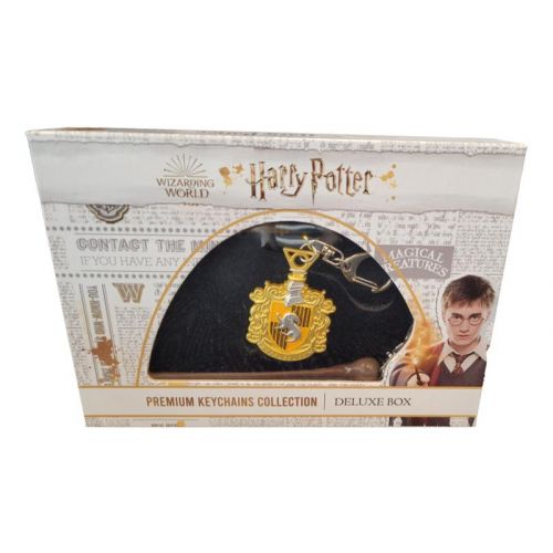 Harry Potter Premium Nøgleringssæt med 3 stk - Hufflepuff