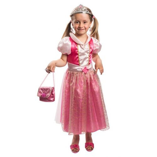 Prinsessekjole Tornerose 4-7 år - udklædning