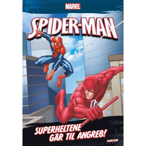 Spider-Man - Superheltene går til angreb! - børnebog