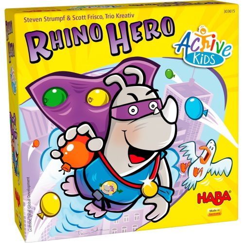 Haba Rhino Hero Active Kids - børnespil