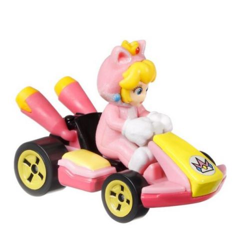 Hot Wheels - Mario Kart Replica Diecast 1:64 - Cat Peach