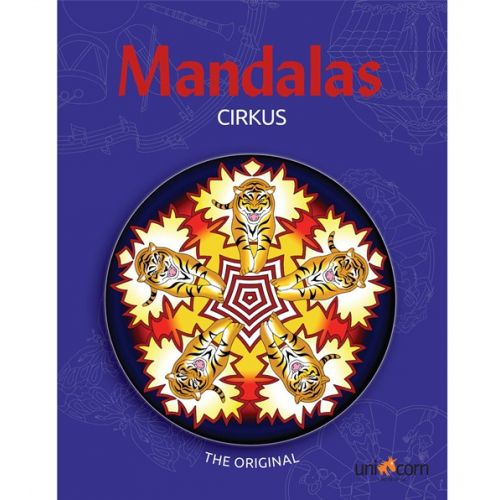 Mandalas i Cirkus - malebog - 32 sider