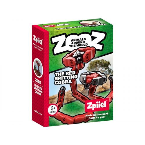 Zpiiel ZooZ series 1 - Rød spyttekobra