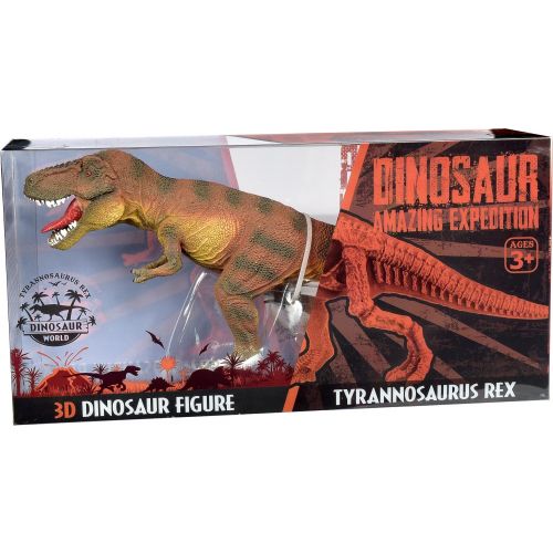 Real World Realistisk T-Rex Dinosaur - H. 13 cm