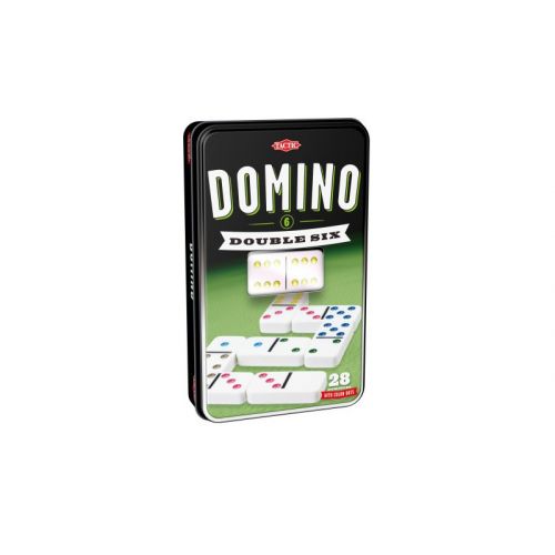 Double 6 Domino - Tin box - Tactic