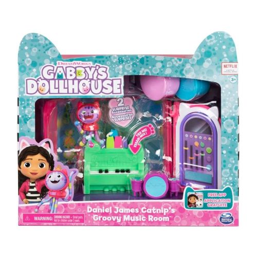 Gabby's Dollhouse musik værelse - dj Catnip's