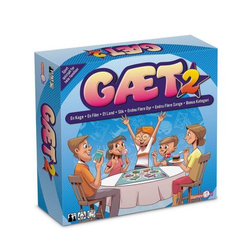 Games4U - Gæt 2 - brætspil til hele familien