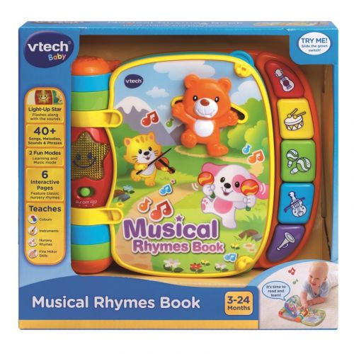Vtech Baby - Musikbog med Børnesange