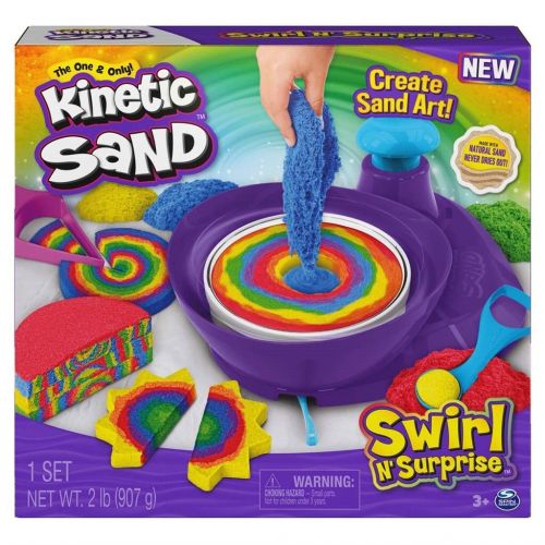 Kinetic Sand Swirl N' surprice