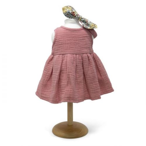 Kjole fra Mini Mommy i rosa 33-37 cm