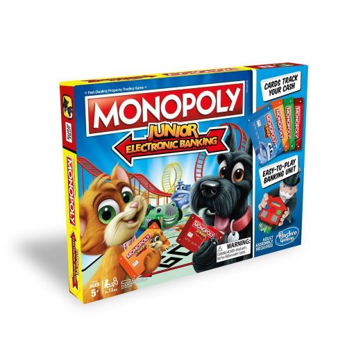 Monopoly Junior Electronic Banking DK - Hasbro Spil