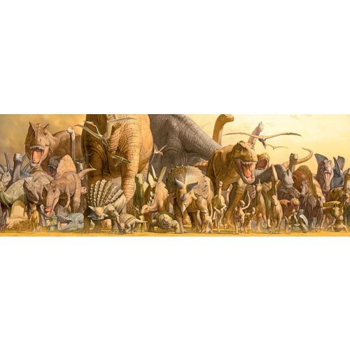 Panorama af Takino - Dinosaur Plakat - 30 x 91