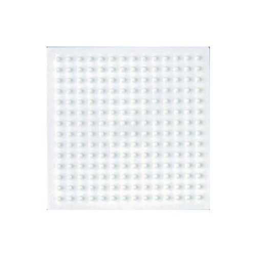 Hama Midi Perleplade - firkantet 7x7 - hvid