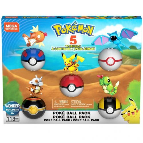 Mega Pokémon Poké Ball 5-Pack