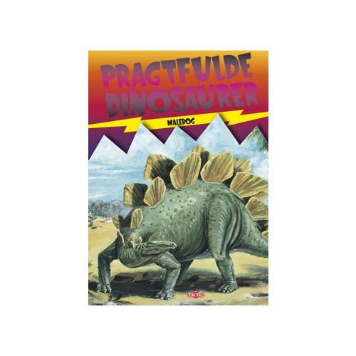 Dinosaurer malebog - 48 sider m. sjove facts