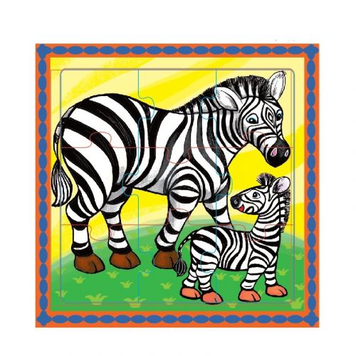 Astrup Puslespil i træ - Zebraer