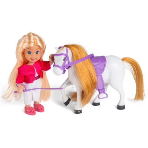 Sally dukke med hest