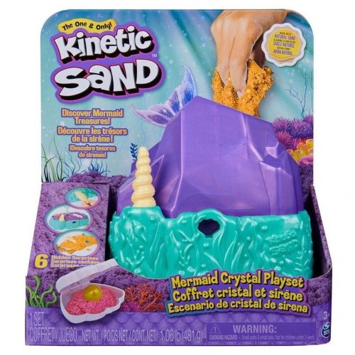 Kinetic Sand havfrue crystal sæt