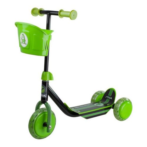 Stiga 3-hjulet Løbehjul Mini Kid 3W - Grøn