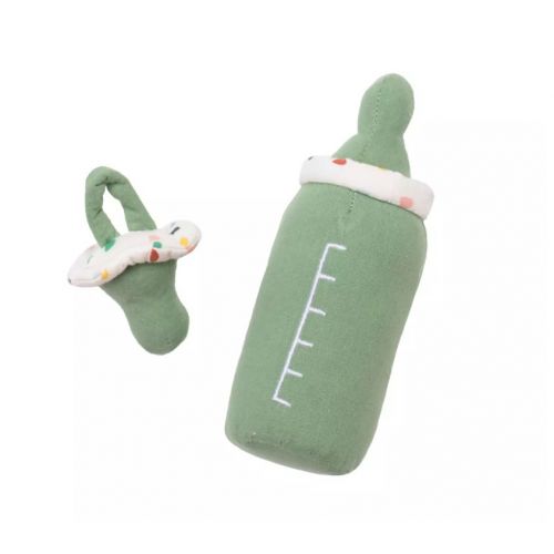 Rubens Barn- Baby Dukke Sutteflaske og Sut - Grøn