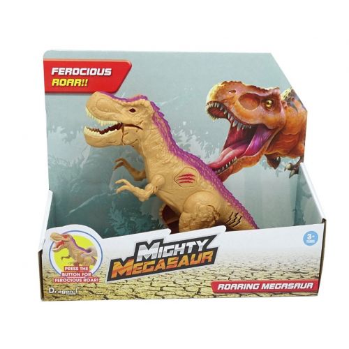 Mighty Megasaur Brølende Dinosaur m. lyd og lys - T-Rex