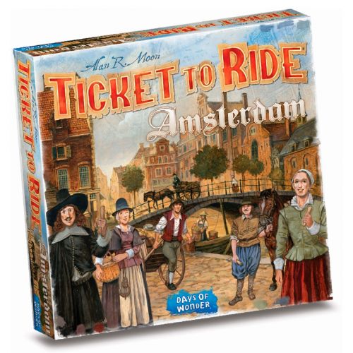 Ticket To Ride Amsterdam  - Sjovt familie spil