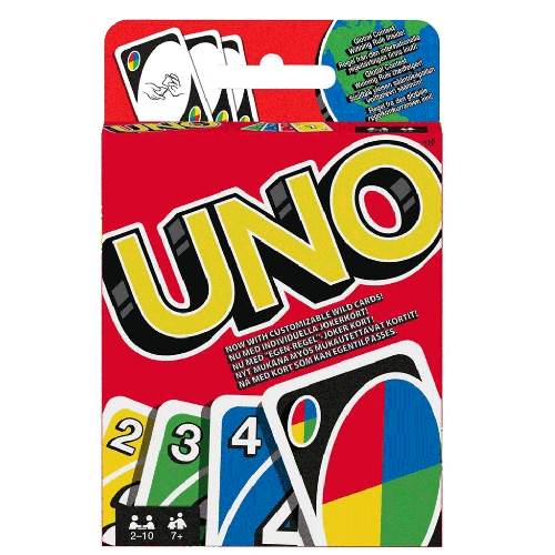 Uno Classic m. blandekort - Kortspil fra Mattel